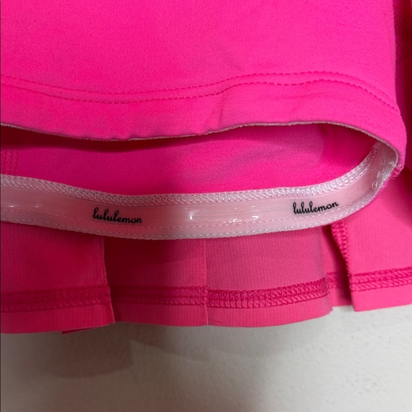Lululemon Pace Setter Skirt Pinkelicious Tall Barbie Pink - Picture 6 of 8
